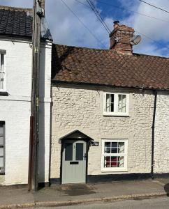 Bygningen som feriehuset ligger i