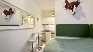 Una cocina o zona de cocina en Tiny Elephant Mini suite in Rome