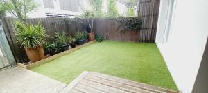 Un jardín fuera de Appartement T2