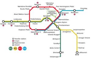 a map of the melbourne metro exodus at Centrally Located 3 Bedroom Apartment in Copenhagen +37 photos