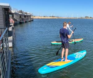 Hosté ubytování Hausboot-See-Rad-SUPs-Meer-Familie-Urlaub!