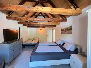 Voodi või voodid majutusasutuse 24-7 Apartment Passau toas
