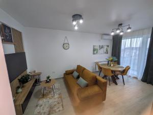 Χώρος καθιστικού στο Vladyana ApartHotel