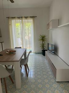Dapur atau dapur kecil di Appartamento in villa