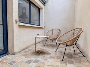 Terrasse ou espace extérieur de l'établissement Appart avec terrasse, vue & parking - hyper centre