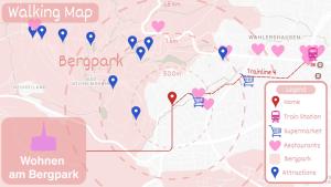 Fotografie z fotogalerie ubytování Apartment mit Balkon am Bergpark v destinaci Kassel