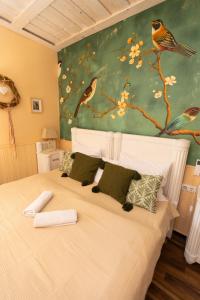 A bed or beds in a room at Vidéki Porta
