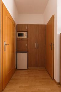 Kuchyň nebo kuchyňský kout v ubytování Resort Zajíci ze Zaječí
