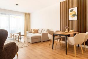 Posezení v ubytování ONL Apartments