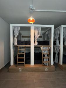 Postel nebo postele na pokoji v ubytování Hostal Morada