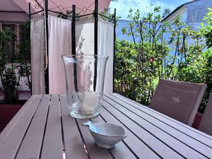 A balcony or terrace at Maison de Maff