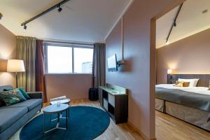 Letto o letti in una camera di Scandic Linköping City