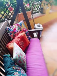 Et opholdsområde på Un balcone sul mare