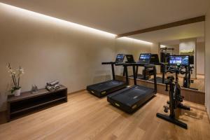 Fitness centrum a/nebo fitness zařízení v ubytování Enarma Suites & Spa Wellness Retreat