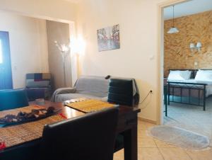 Posezení v ubytování Iridis R & R