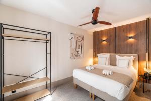 Posteľ alebo postele v izbe v ubytovaní Family Apartment in Paris