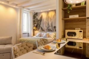 Ein Bett oder Betten in einem Zimmer der Unterkunft Mery Suite