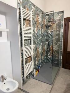 Koupelna v ubytování Appartamento La Corte