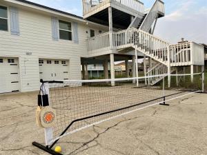 Bygningen som feriehuset ligger i