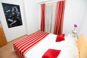 Postel nebo postele na pokoji v ubytování Villa Antonio
