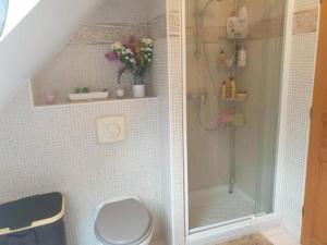 Bilik mandi di Grande Suite salle de bain toilette privés Terrasse Parking prés Paris