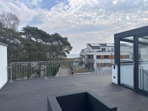 Balkón nebo terasa v ubytování Meerblick-Residence-Appartement 6