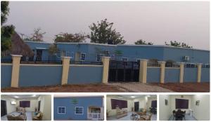 a collage of three pictures of a building at Lisba Hospitality Services Guest House in Wa