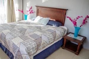 Postel nebo postele na pokoji v ubytování PPM BnB