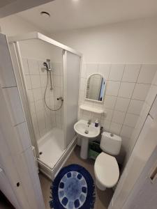 Koupelna v ubytování Boja Rewal