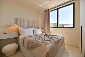 Ένα ή περισσότερα κρεβάτια σε δωμάτιο στο Villa SHARM +26 φωτογραφίες