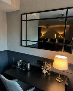 Posezení v ubytování Central Hotellet Tierp