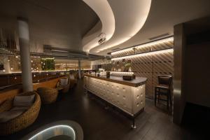 Posezení v ubytování Wellness Rooms Central