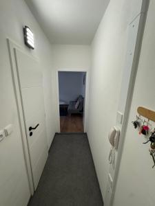 Postel nebo postele na pokoji v ubytování Apartmán Loket