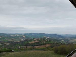 a view of a valley from a hill at CASA LEBRà in Force +12 photos