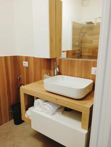 Koupelna v ubytování Modena Rooms