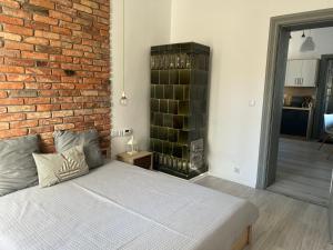 Postel nebo postele na pokoji v ubytování Mint Garden
