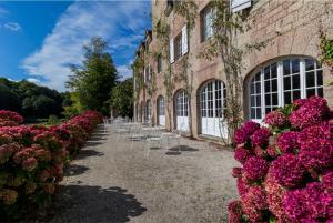 Zahrada ubytování Manoir Du Stang