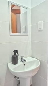 Koupelna v ubytování Casa Amaru Raqchi