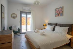 Postel nebo postele na pokoji v ubytování Sweet Sissi Homes