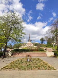 Zahrada ubytování Chez Marcel la Briza Dunării