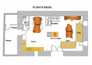 Fotografie z fotogalerie ubytování Casa rural alquiler íntegro Borda de Calvera para v destinaci Vilaller