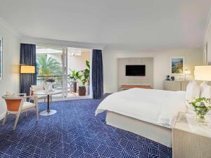 Vuode tai vuoteita majoituspaikassa Fairmont Monte Carlo
