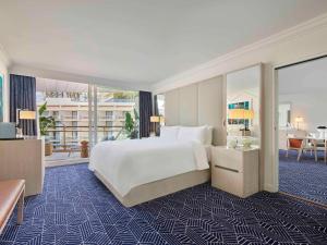 Vuode tai vuoteita majoituspaikassa Fairmont Monte Carlo