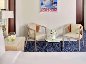 Oleskelutila majoituspaikassa Fairmont Monte Carlo