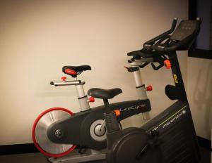 Fitness centrum a/nebo fitness zařízení v ubytování EZ Moema Hotel