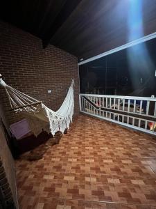 Balkón nebo terasa v ubytování Casa com 3 suítes e área de churrasqueira