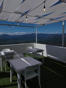 Nespecifikovaný výhled na hory nebo výhled na hory při pohledu z bed and breakfast