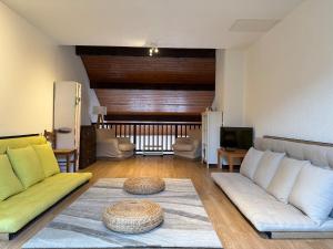 Posezení v ubytování Duplex 15 Pers-Proche Grands Cols-Garage