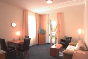 Seating area sa Stadthotel Crailsheim