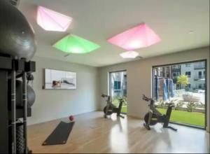 Phòng/tiện nghi tập thể dục tại Cozy 2 Bedroom Apartment Near Disneyland and Anaheim Convention Center +8 ảnh